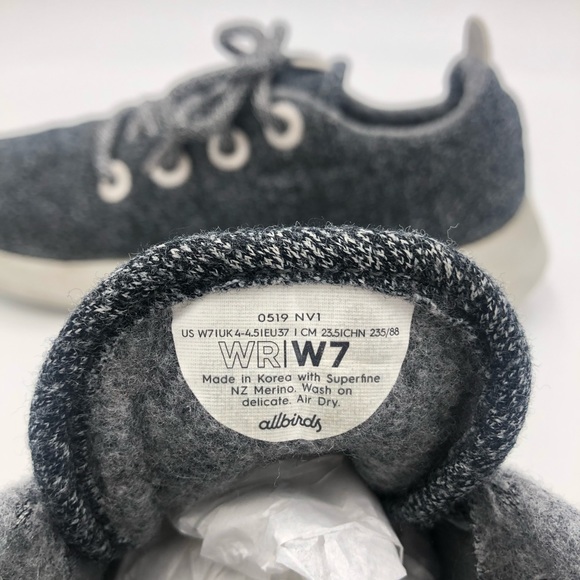 Allbirds The Wool Runner in Grey Size 7 - Picture 8 of 8